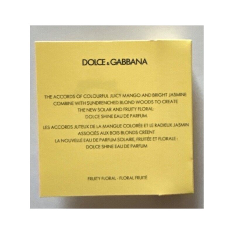 Dolce&Gabbana Dolce & Gabbana Dolce Collection Women’s Perfume Sample Spray