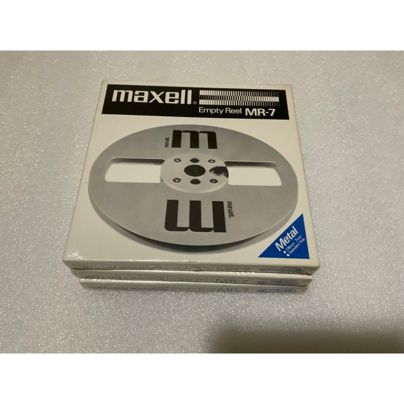 Maxell MR-7 Metal Empty Reel 18 cm (7") - ORIGINAL(1)