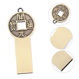 KONTONTY 3pcs Vintage Coin USB Drive Shell Protective Case for USB Disk Durable and Stylish Disk Accessories for Safe Storage and Protection