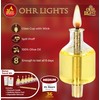 Ner Mitzvah Pre - Filled Menorah Oil Cup Candles, Hanukkah