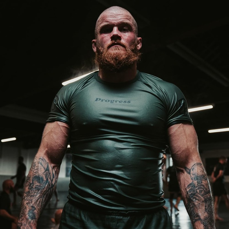 Progress Jiu Jitsu Academy+ Short SleeveRashguard | Flexible and Durable