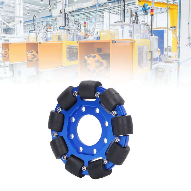 Omni Wheel 4in Omnidirectional Aluminium Alloy Hub Component Part for