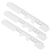 Alipis Ergonomic Eye Measurement Gauge Optometrist's Pd Ruler Portable for