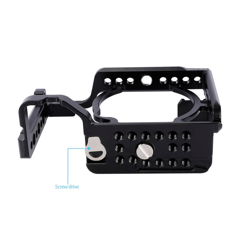NICEYRIG Cage for Sony Alpha A6700 Mirrorless Camera, with QD