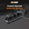 POBWAV 20835553 Power Window Switch Driver Side Compatible with 2007-2014