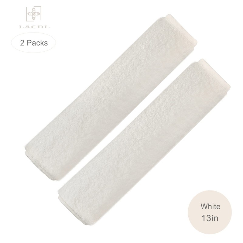 LACDL Extra Long Seatbelt Covers Super Soft Furry for Adults