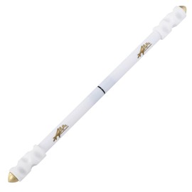Golden Bullet Pen Turner 9.4 inches (24 cm), Approx. 0.9 oz (25.4 g), Center Balance, For Beginners & Power Tricks, Anti-Slip Grip, Metal Bullet Tip (White)