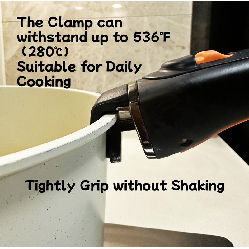 Vinseen Removable Handle, Handle for Detachable Removable Cookware,Universal Pot Handle,Suitable