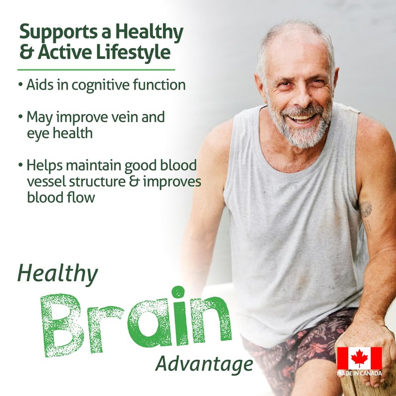 NAKA Naka Platinum ORGANIC Ginkgo Biloba Extra Strength, Supports Cognitive
