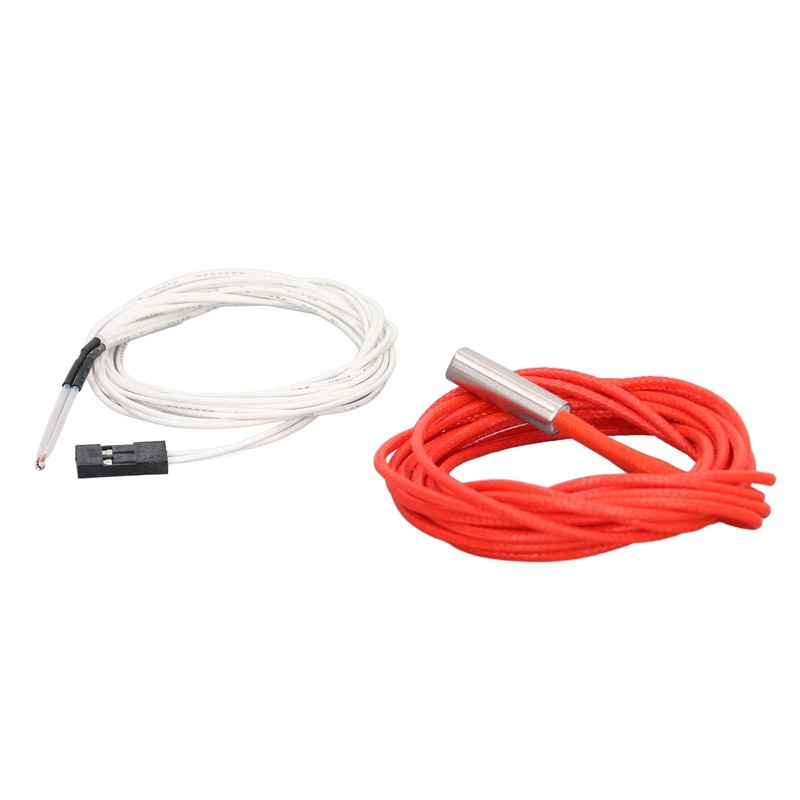 Cable termistor de impresora 3D, alta compatibilidad 24V 40W calentador