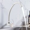 G1/2in Zinc Alloy Wall Mounted Single Hole Sink Cold Tap