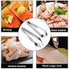 2 PCS Professional Fish Bone Tweezers,Stainless Steel Fish Bone Remover