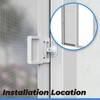2 Pack Replacement Andersen Screen Door Latch Compatible with Andersen
