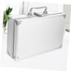 TEHAUX Aluminum Alloy Storage Box Portable Briefcase for Tools Documents