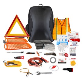 72 HRS Deluxe Backpack Car Kit (Black)