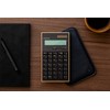 amadana LCA-704S-BR Electronic Calculator Sleeve Case Set (Brown) [Great Gift]