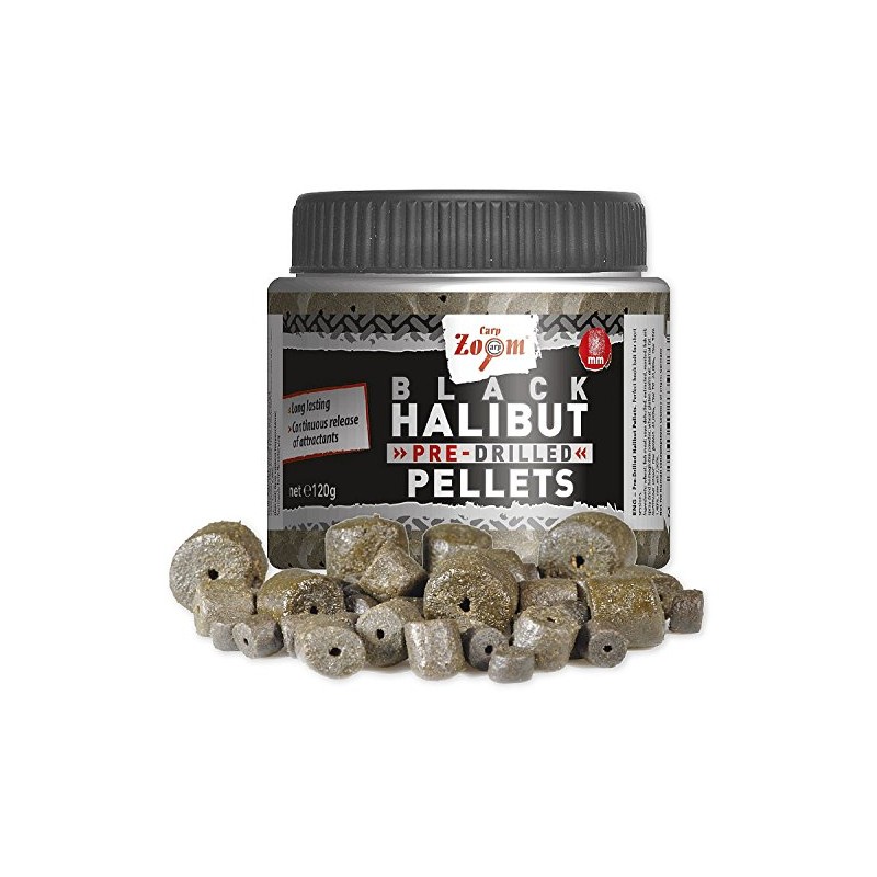 '120 "Carp Zoom Pre Drilled Halibut Pellets Baits 15 mm