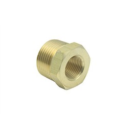 LTWFITTING LF Brass Hex Pipe Bushing Reducer Fittings 3/4" Male x 3/8" Female NPT (Pack of 5)
