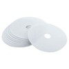 sourcing map Universal Cloth Dryer Exhaust Filter, Cotton 235x37mm White