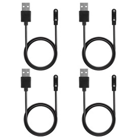 4pcs Watch Charger for Cosmo, Magnetic Watch Charging Cable Compatible with Cosmo JrTrack JrTrack 4/3/2/SE