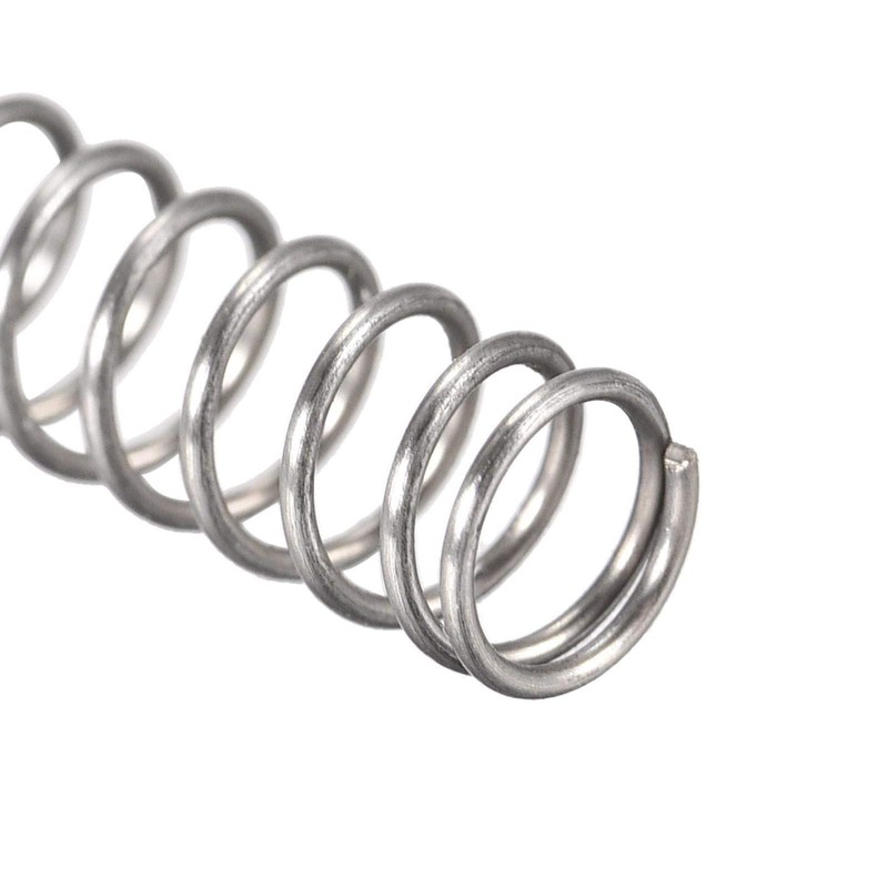 TOP-VIGOR 30Pcs Compression Spring, 4mm OD, 0.4mm Wire Size, 25mm