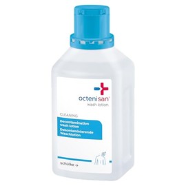 Schulke Octenisan Wash Lotion 500ml, Antimicrobial Body Wash for Skin and Hair, Whole Body Cleanser, Sensitive Skin Wash, Antibacterial Shower Gel, Perfume Free