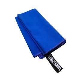 Wumio Microfiber Chamois Towel, Blue, 1 Piece, Length 31.5 inches (80 cm), Width 15.7 inches (40 cm), Water Absorbent, Quick Drying, Sports Towel, Soft, Sweat & Water, Versatile, Swimming, Sports,