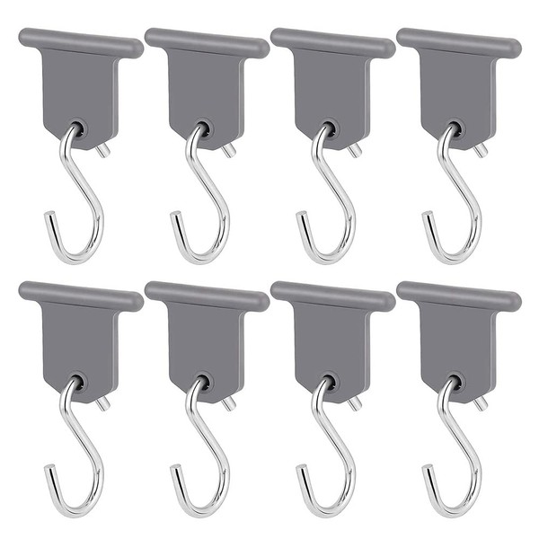 Haskoss 8 Pieces Hooks Camping Awning Hooks, RV Awning Hanger
