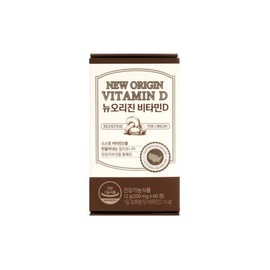 New Origin Button Mushroom Vitamin D 60 tablets 3 boxes / 뉴오리진 양송이버섯 비타민D 60정 3박스