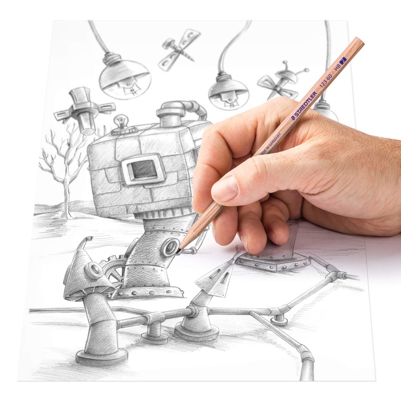 Staedtler Natural pencils, wood from PEFC certified, sustainably managed forests,