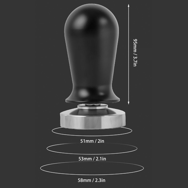 304 Stainless Steel Tamper for Coffee Grounds Precise Tamping Reusable