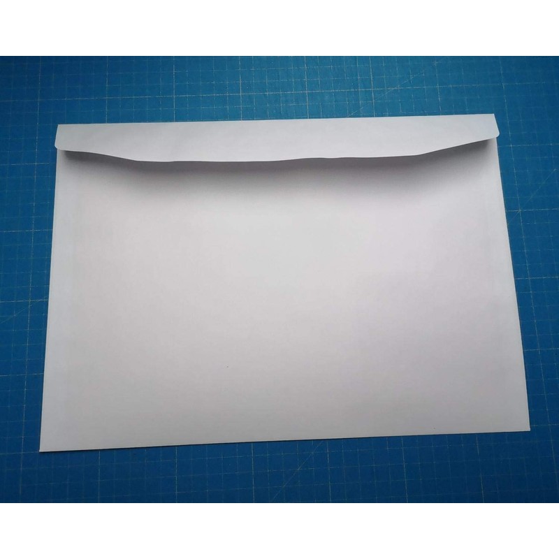 50 Envelopes DIN C4 229 x 324 mm Horizontal Filling