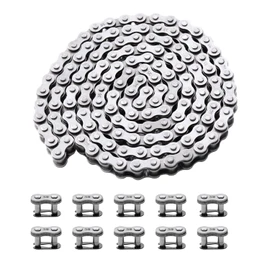 KAMIER #35 Drive Roller Chain 140 Link for Baja Doodle Bug Racer Blitz DB30 Coleman CT100U CC100X RT100 98cc 100cc 2.8hp Mini Bike Monster Mega Moto 80cc 105cc Motovox MBX10 MBX11 212cc Go Kart Parts