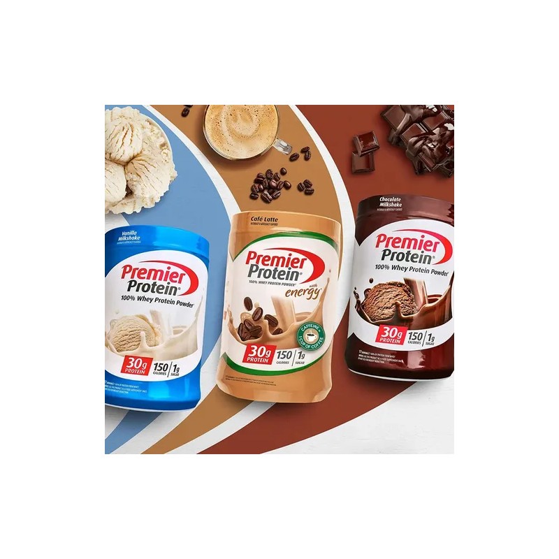 17-porcion Polvo Para Proteina Whey Shake Malteada Cafe