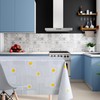 KP HOME PVC Wipe Clean Table Cloth Rectangular 200x140 cm