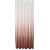 Sealskin Blend Shower Curtain, 180 x 200 cm, Dark Pink/White,