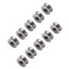 10pcs U624ZZ Mini U Ball Bearing Carbon Steel Pulley for