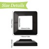 UFURMATE Post Base Cover, 6Pcs 50x50mm Plastic Post Base Cover
