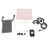 Jerys Reproductor de MP3, Portátil, Impermeable IPX8, 4 GB, Negro,