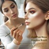 4pcs Angled Contour Makeup Brush,Half Fan-shape Nose Shadow Brush,Professional Highlighter