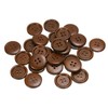 HARFINGTON 30pcs 36L Wooden Sewing Button 7/8"(23mm) 4 Holes Wood