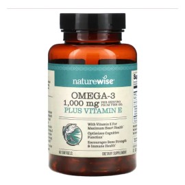 Omega 3 + Vitamina E Premium Epa Dha Fish Oil Eg X21 Sabor Sin Sabor