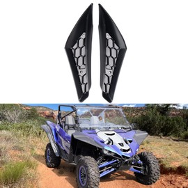 HAKA TOUGH Rear Wheel Well Block Offs for Yamaha YXZ 1000R /SE/SS Accessories Black Splash Fender Guard Compatible with Yamaha YXZ 1000 2019-2023, 2pcs
