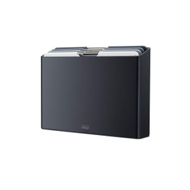 Joseph Joseph Folio 4-Piece Color coded Cutting Board Set, Slimline Case for Organized Storage, Large - Graphite