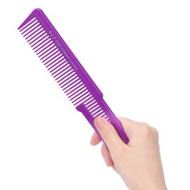 Professional Salon Hair Cutting Comb, Barber Comb, Clipper Comb,for Stylists and Barbers (Purple)