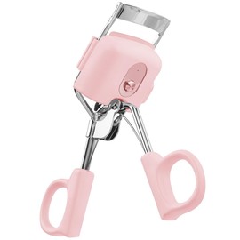 617 CTNRRL Heated Electric Eyelash Curlers, Handheld Portable Eyelash Curlers,3 Heating Modes Stable Temperature No Harm to Lashes Quick Pre-Heat for Women Makeup Accessories (Pink),1 Count
