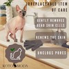 Kotomoda Sphynx Hairless Cats Carbonized Bamboo Bath Exfoliating Gloves Charcoal