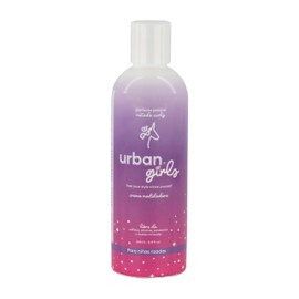 URBAN CURLS Crema Moldeadora para Niñas Cabello Rizado 240 ml – Sin Sulfatos Parabenos ni Siliconas – Con Aceite de Coco e Ingredientes Naturales – De