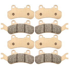 Sintered Front Rear Brake Pads for Can-Am Maverick X3, X3 Max 4x4 2017-2024, Maverick Trail 800 1000 2018-2021 Maverick Sport 1000 1000R Sport MAX 2019-2021, Turbo R, Defender Max/Pro/6x6