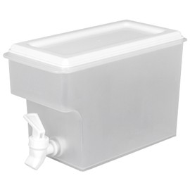 Wahei Freiz RH-1774 Drink Server with Faucet, 9.3 gal (3.5 L), Suitable Capacity 9.8 gal (3 L), Refrigerator, Table, Easy to Clean, Wide Mouth, Dishwasher Safe